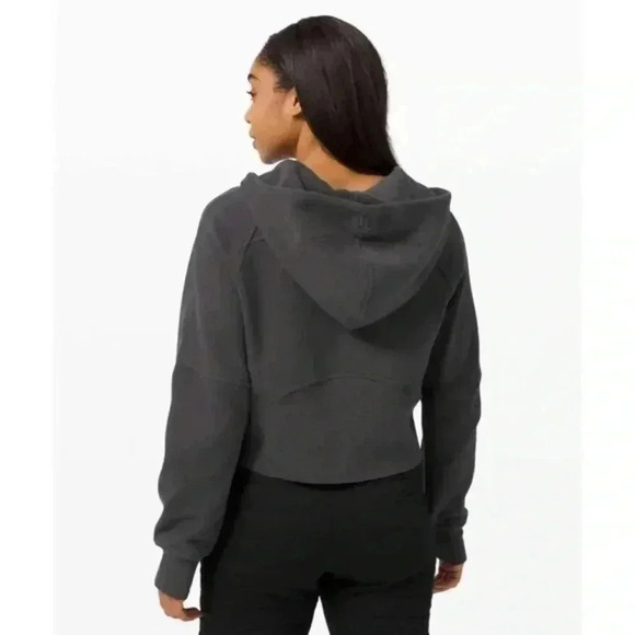 LULULEMON Gray Scuba Oversized Half-Zip Hoodie - Picture 3 of 10
